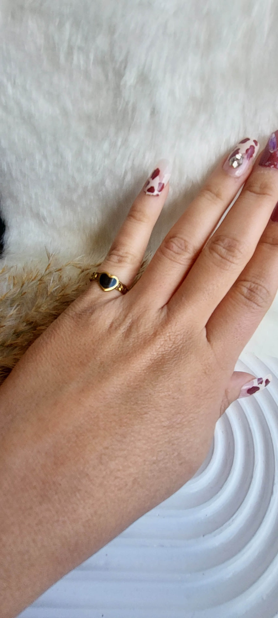 Black Heart Ring
