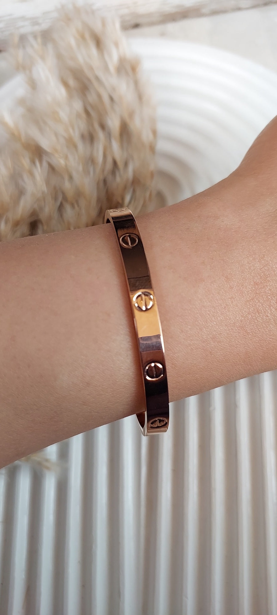 Rose gold cartier